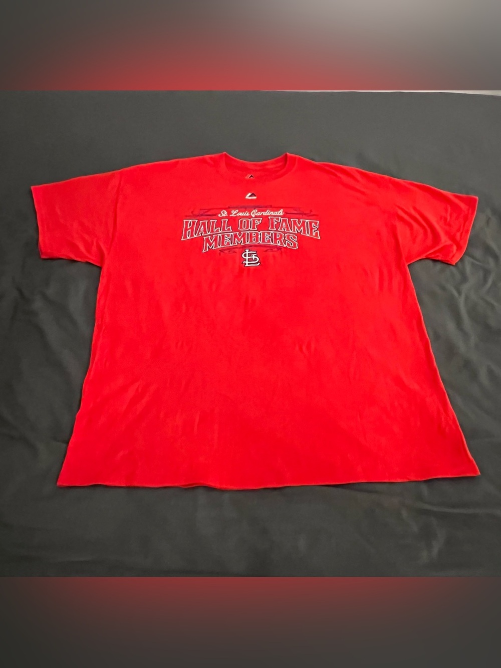 St. Louis Cardinals MLB Hall of Fame double sided print t-shirt